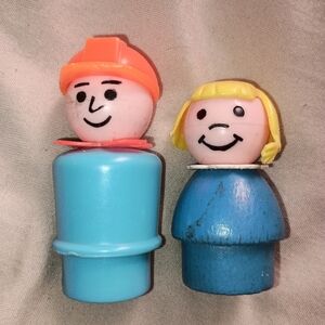 Fisher Price Little People - Blue and Orange